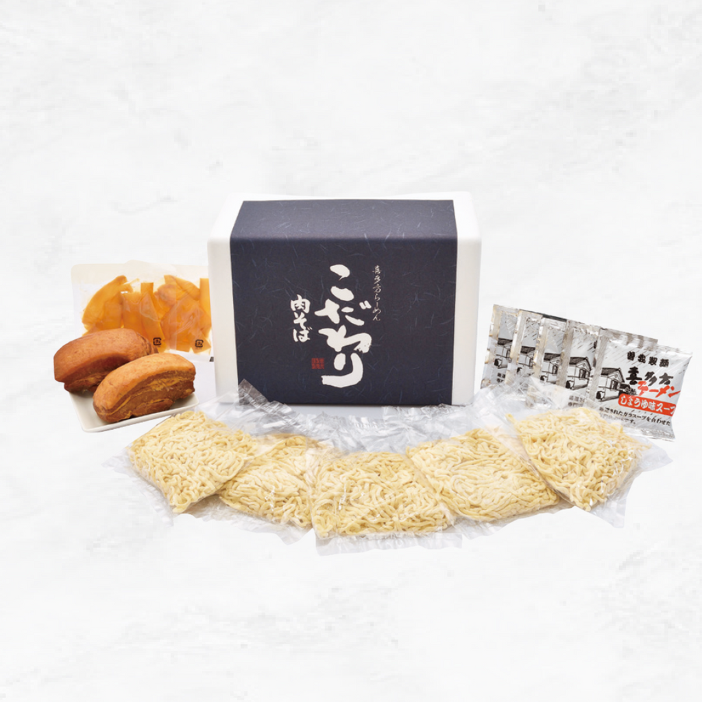 肉そば5食セット - 曽我製麺